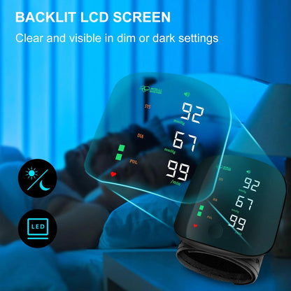 Wrist Electronic BP Monitor