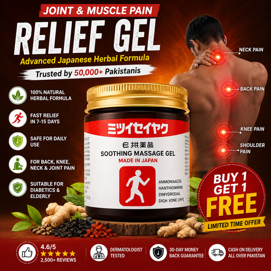 Japanese Instant Pain Relief Soothing Massage Gel