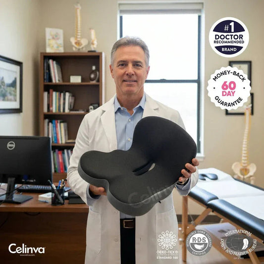 Comfort Posture Correction Chair Seat | Ergonomic Back Support